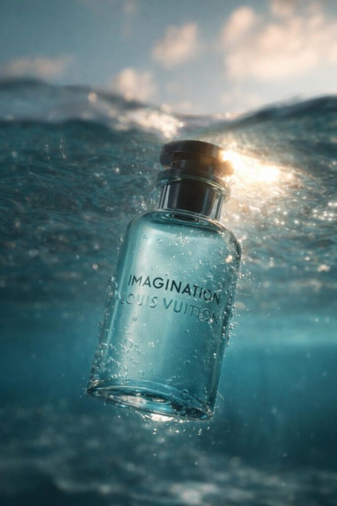 Perfume Imagination Louis Vuitton masculino fresco sofisticado